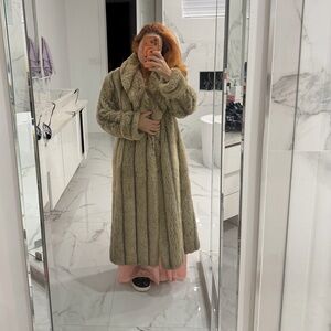 Women's Cream Teddy Jacket